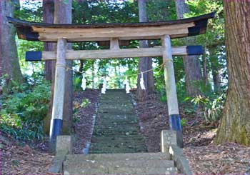 白山神社鳥居