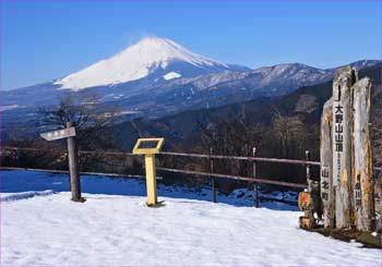 山頂富士