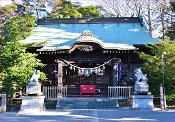 宗我神社拝殿