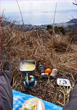 ラーメンで