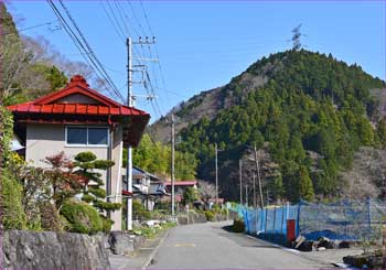 登山口へ