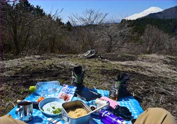 ラーメンで