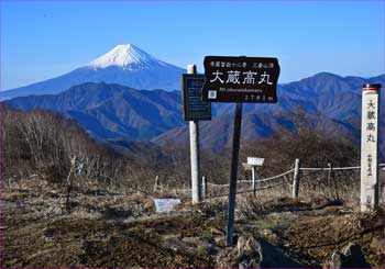 大蔵高丸の富士