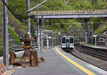 駅ホーム