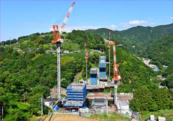 新東名橋工事