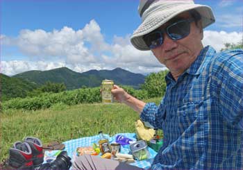 満足の一杯