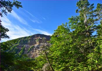 硫黄岳を