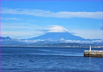 大橋から富士山