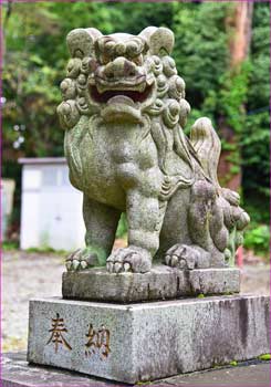 春日神社狛犬