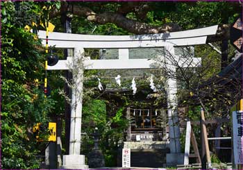 御霊神社鳥居