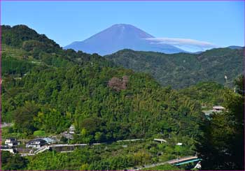 嵐からの富士