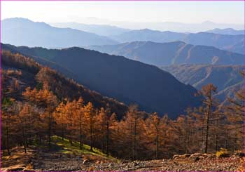 奥多摩湖方面