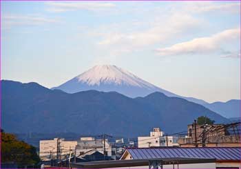 新松田駅から富士