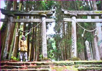 南方神社で