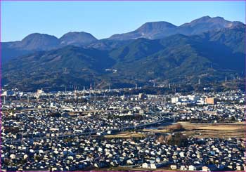 箱根山展望