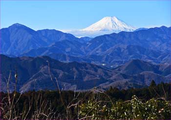 一丁平の富士