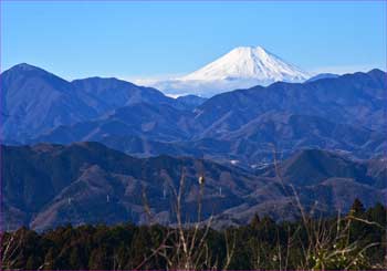 一丁平の富士