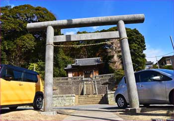 御霊神社一の鳥居