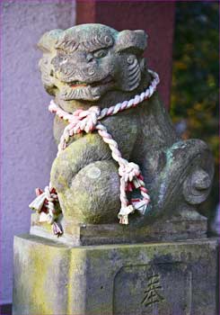 愛宕神社の狛犬