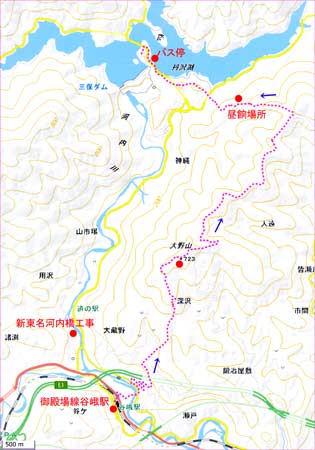 大野山地図