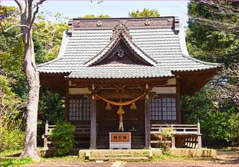 大庭神社拝殿