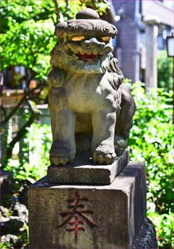 白山神社狛犬