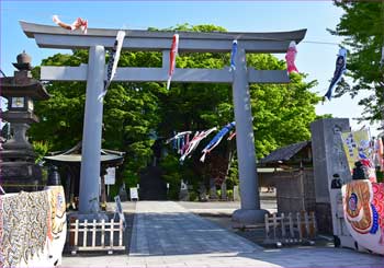 白旗神社鳥居