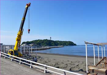 片瀬西浜海の家