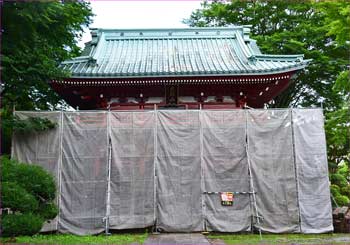 宝鏡寺の仁王門