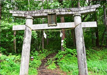 登山口鳥居