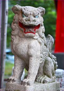 金毘羅神社の狛犬