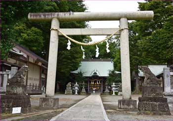 有鹿神社鳥居