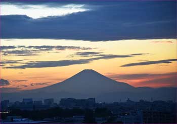 夕簿の富士