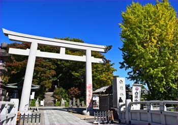 白旗神社鳥居