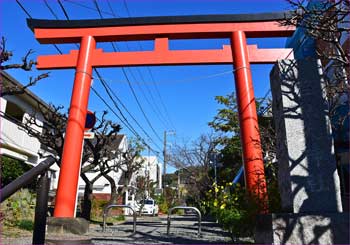 荏柄天神社鳥居