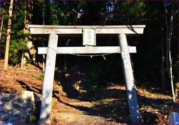 諏訪神社鳥居