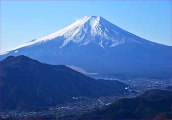 高川山の富士