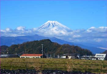 富士山も