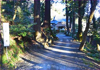 顕鏡寺参道