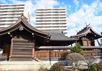 厚木神社社殿