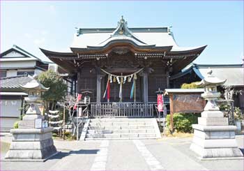 船越神社拝殿