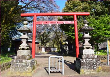 牛鞍神社の鳥居