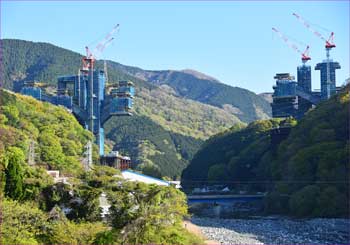 陸橋工事