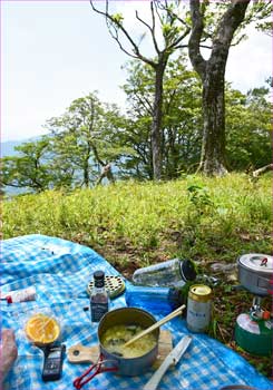 ラーメンで