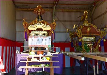 貴船神社の神輿