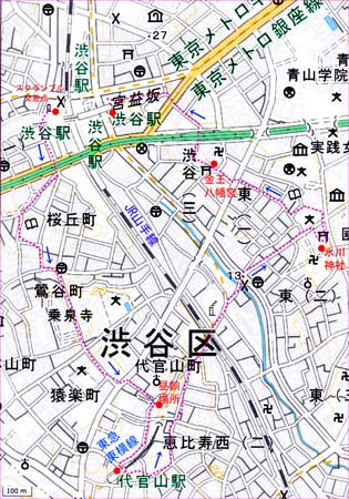 渋谷地図