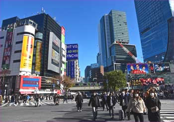 渋谷駅スクランブル交差点