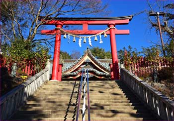 御本社の鳥居