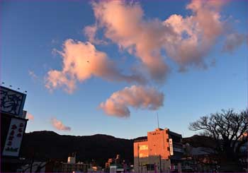 夜明けの湯河原