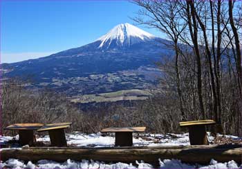 山頂富士